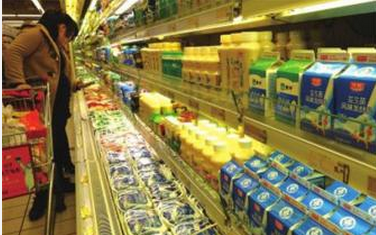 中国乳品三聚氰胺检测连续７年合格率１００％