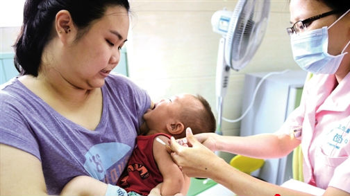 广东启动首批EV71疫苗接种 预防手足口病