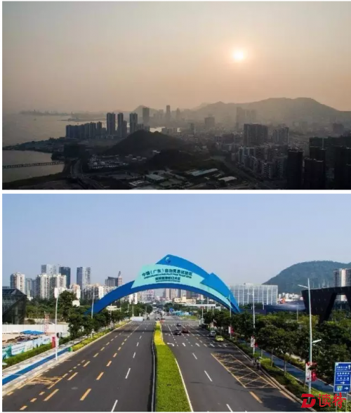 2015年8月的深圳前海蛇口