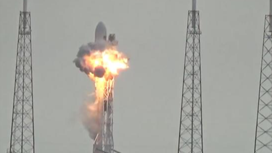 SpaceX火箭意外爆炸 Facebook两亿美元卫星被毁