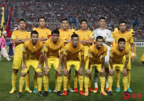 9月1日，中国队首发球员赛前合影。当日，在首尔世界杯体育场进行的2018年世界杯预选赛亚洲区12强赛首轮比赛中，中国队对阵韩国队。