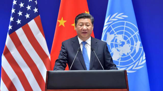 习近平出席《巴黎协定》批准文书交存仪式