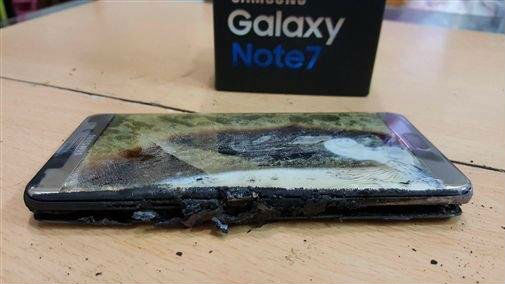 美国宣布召回约100万部三星Note7手机