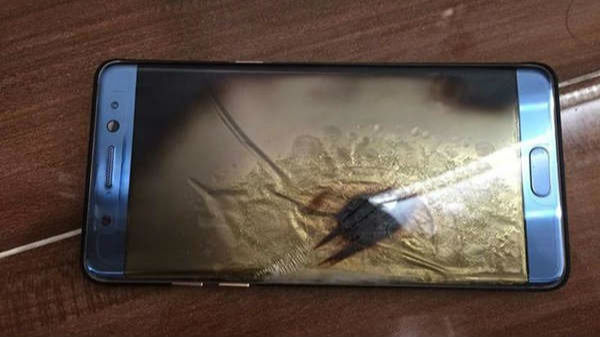 网曝国行版三星Note7爆炸 三星：正核查
