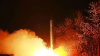 朝鲜进行运载火箭大功率发动机点火试验