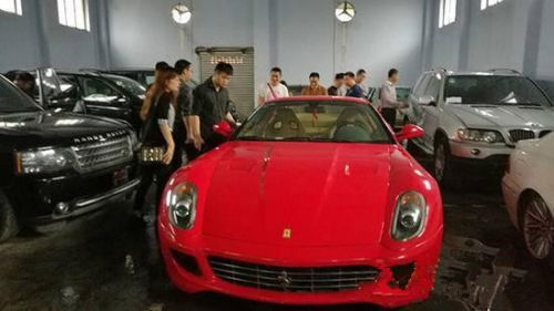 刘汉案宾利等10多辆涉案豪车9月25日网上拍卖
