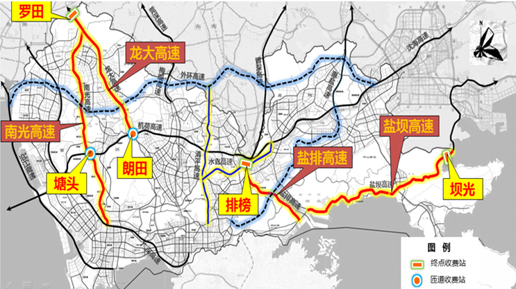 深圳又有四座新收费站开工建设啦！