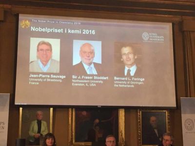 3名科学家被授予诺贝尔化学奖