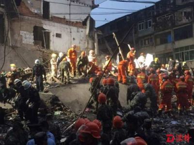 浙江温州4间民房倒塌 救出9人其中4人确认死亡