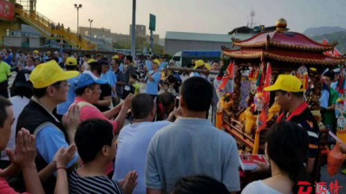 福建东山关帝神像赴台巡游祈福