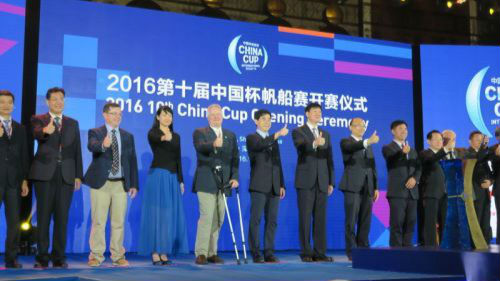 里约奥运帆船赛仲裁长空降中国杯帆船赛！