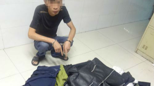 我的天！团伙偷衣服 再转网上销售