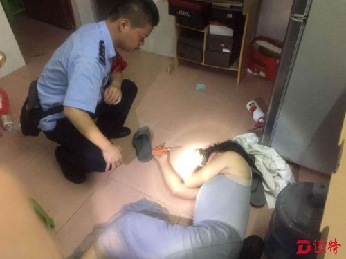 女子感情失意醉酒欲自杀  网格员及时解救   