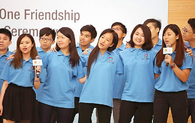 香港学生热议借“一带一路”让自己勇出去转世界 