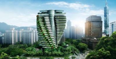 台首座“森林建筑“陶朱隐园将成台北新地标