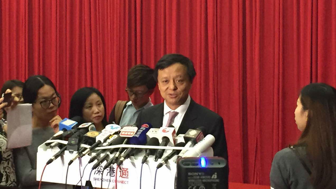 李小加：深港通开通还要“好几天”