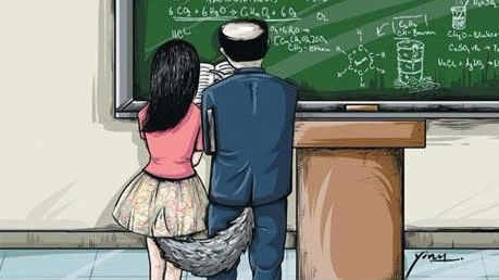禽兽教师以裸照威胁强奸学生 称须发生8次关系