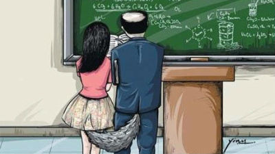 禽兽教师以裸照威胁强奸学生 称须发生8次关系