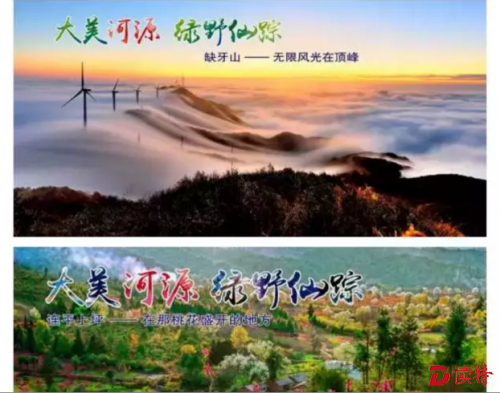 深圳特区报微信公众号推送“大美河源 绿野仙踪”系列照片的手机截屏。