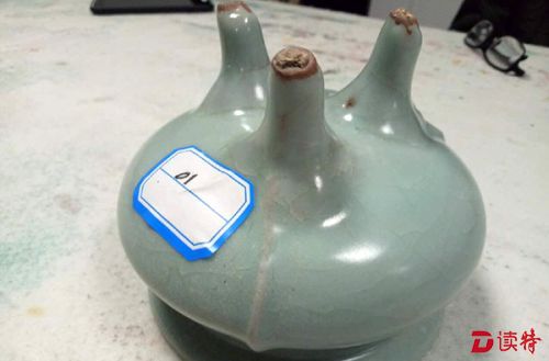 该瓷器被评为国家二级文物。