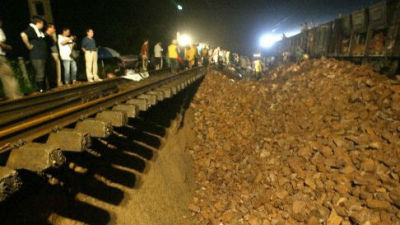 郑州铁路局管段发生事故：6名工人被撞身亡