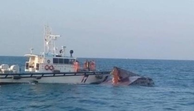 台湾一渔船翻覆 7人失踪一名大陆渔工获救