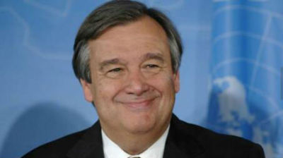 联合国候任秘书长古特雷斯就职 明年起行使职权