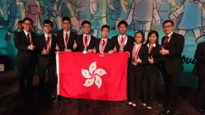 香港学生在国际初中科学奥赛中夺1金5银