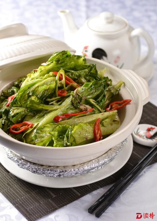 啫啫生菜煲
