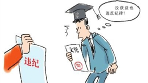 学历造假但尚未获益是否违反纪律？