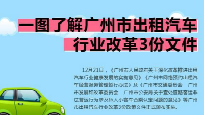 广州出租车新规：开网约车要本市户籍或居住证