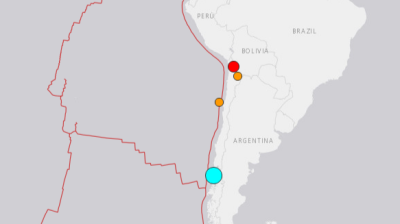 智利海域发生7.6级地震 已发布海啸预警
