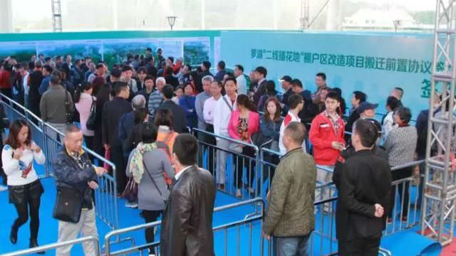 罗湖棚改布心片区当事人总户数签约率先过半