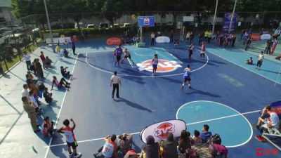 深圳广州成都三城“五星体育”三人篮球赛开赛