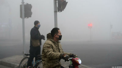 环保部：重污染天气持续 31城维持红色预警