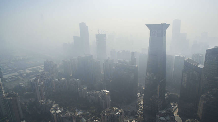 珠三角现罕见空气重污染 环保厅紧急追查元凶