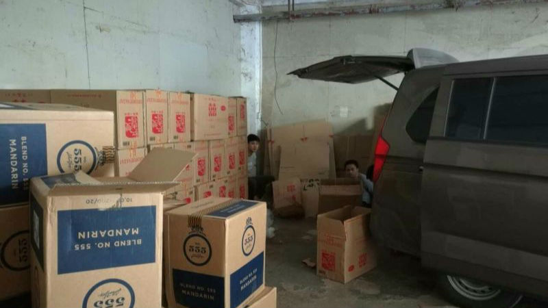 四男换车牌还换司机 走私香烟涉案约百万 