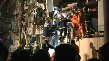 突发|上海一居民小区楼房发生坍塌 目前伤亡不明