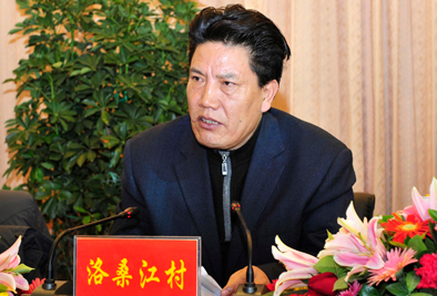 洛桑江村当选西藏自治区人大常委会主任