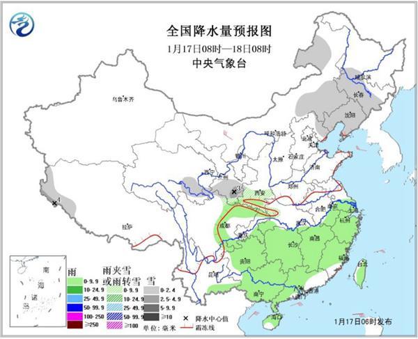 明起较强冷空气影响中东部 局部降温超10℃