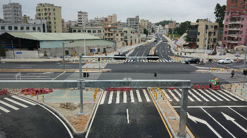 观澜桂香路大富路至平安路段市政工程完工
