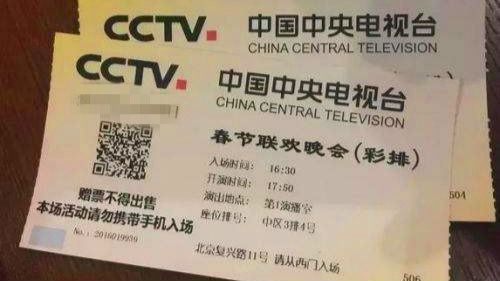 网购春晚彩排门票？央视：发现要负法律责任