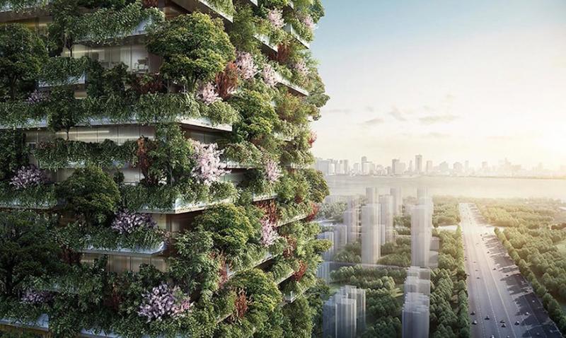 亚洲首例！南京“垂直森林”预计2018年完工