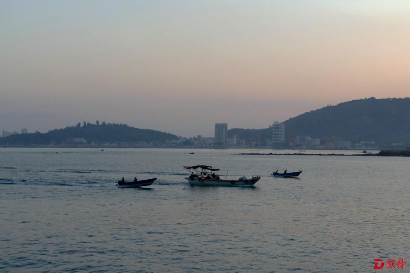 路过海龟洄游通道的船只