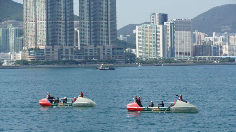 追踪汕大学子划艇到香港|香港，我们来了！