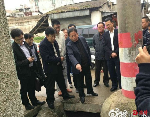 汕头市副市长带队查看现场并研究整治措施