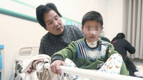 留守儿童被藏獒咬伤需换气管 狗主人出2万后消失