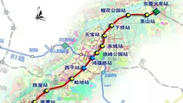 莞惠城轨上半年全线开通 穗深莞惠有望城际互通