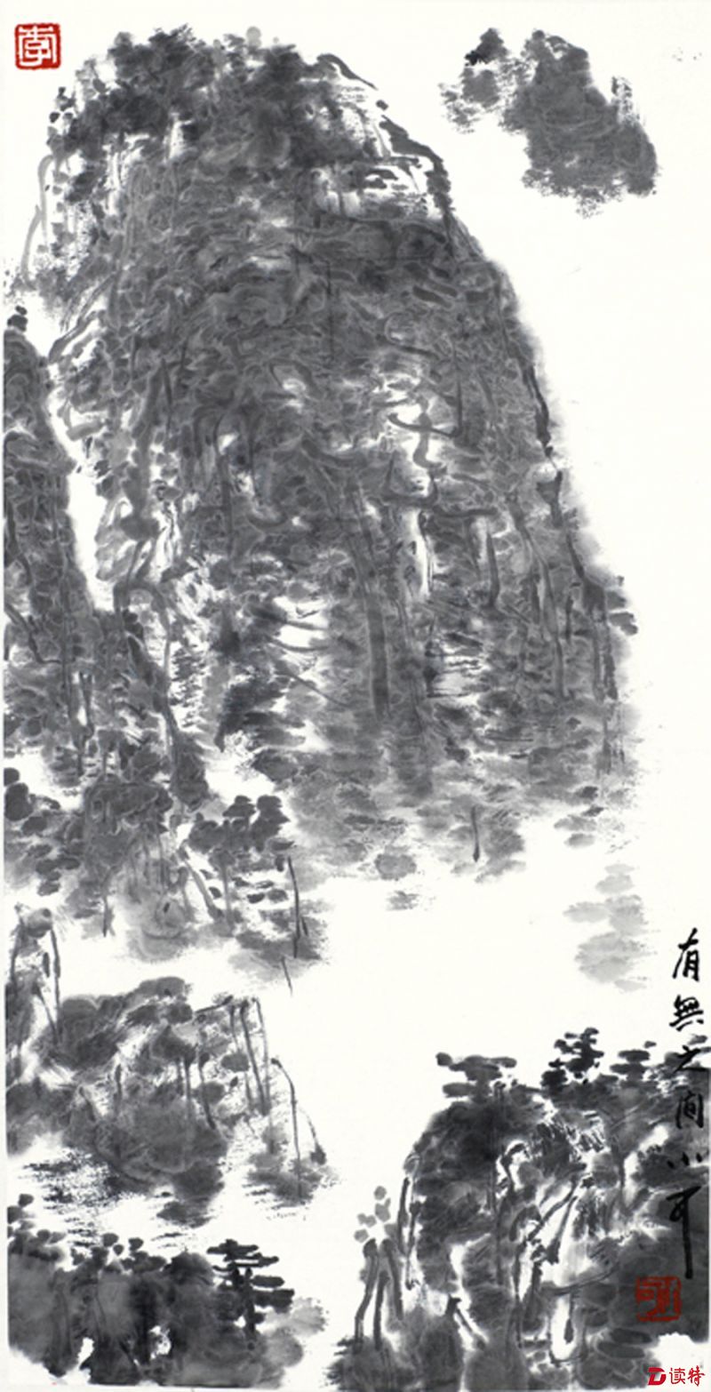 李小可 《有无之间》 2014年 70×35.5cm 