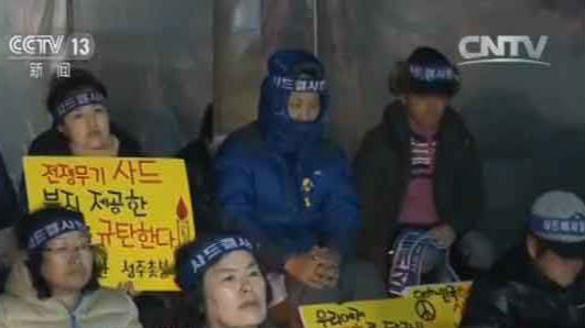 韩国星州民众举行第234次反部署“萨德”集会